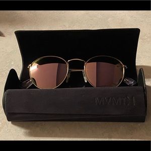 MVMT Icon 49A 50-21-145 Womens Gold Sunglasses